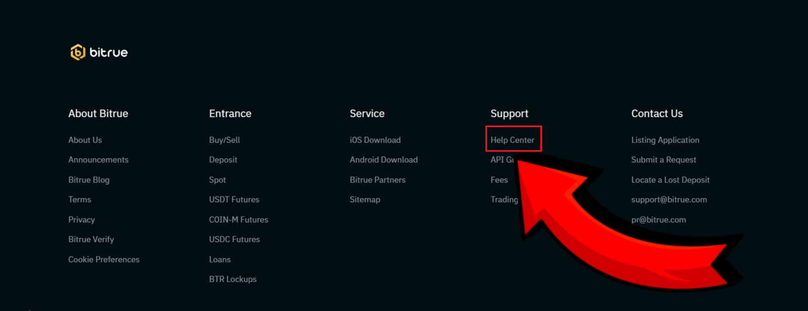 How to Contact Bitrue Support