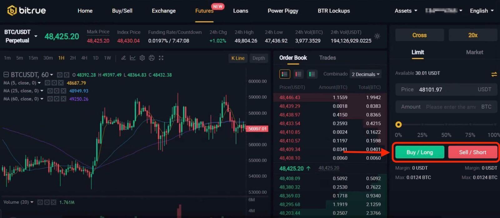 How to do Futures Trading on Bitrue